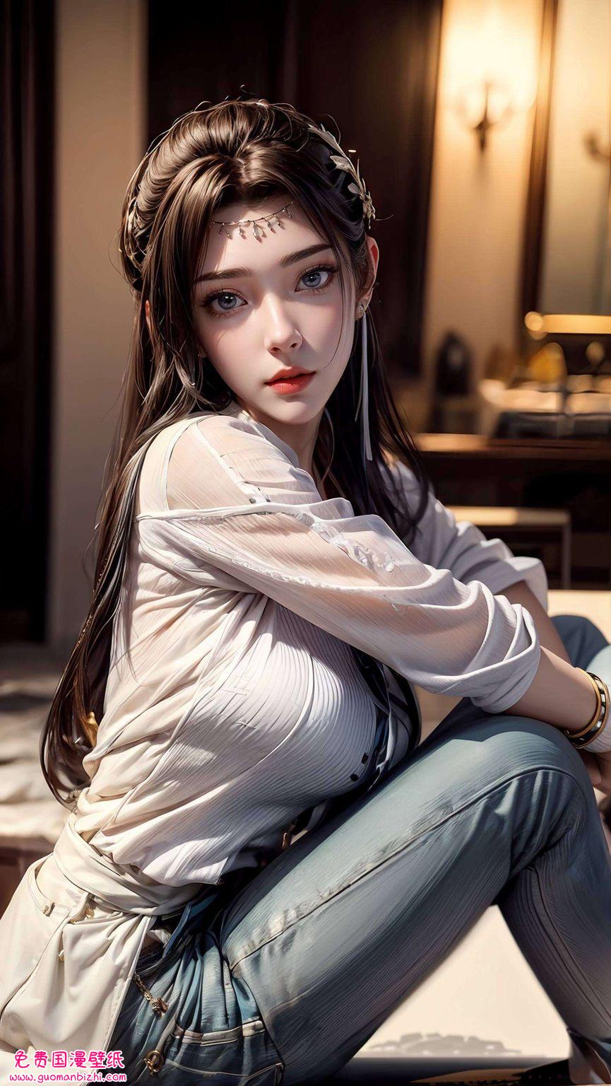 让人不禁沉醉在这份玄幻与现实交织的魅力之中她的眼神深邃