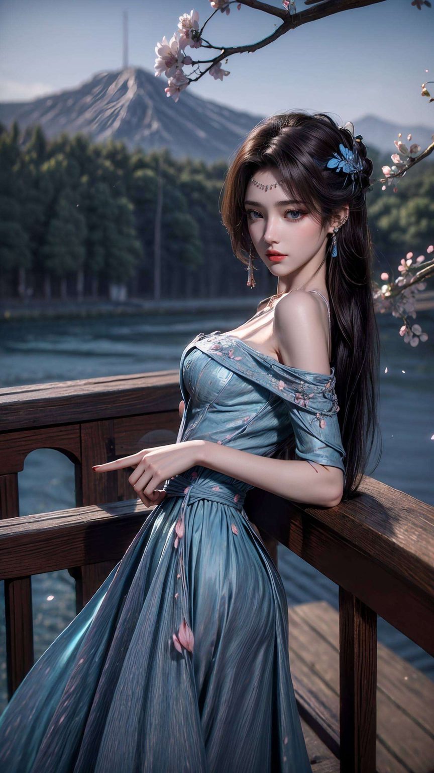 图图乐云韵的壁纸如同一缕清风她的身影