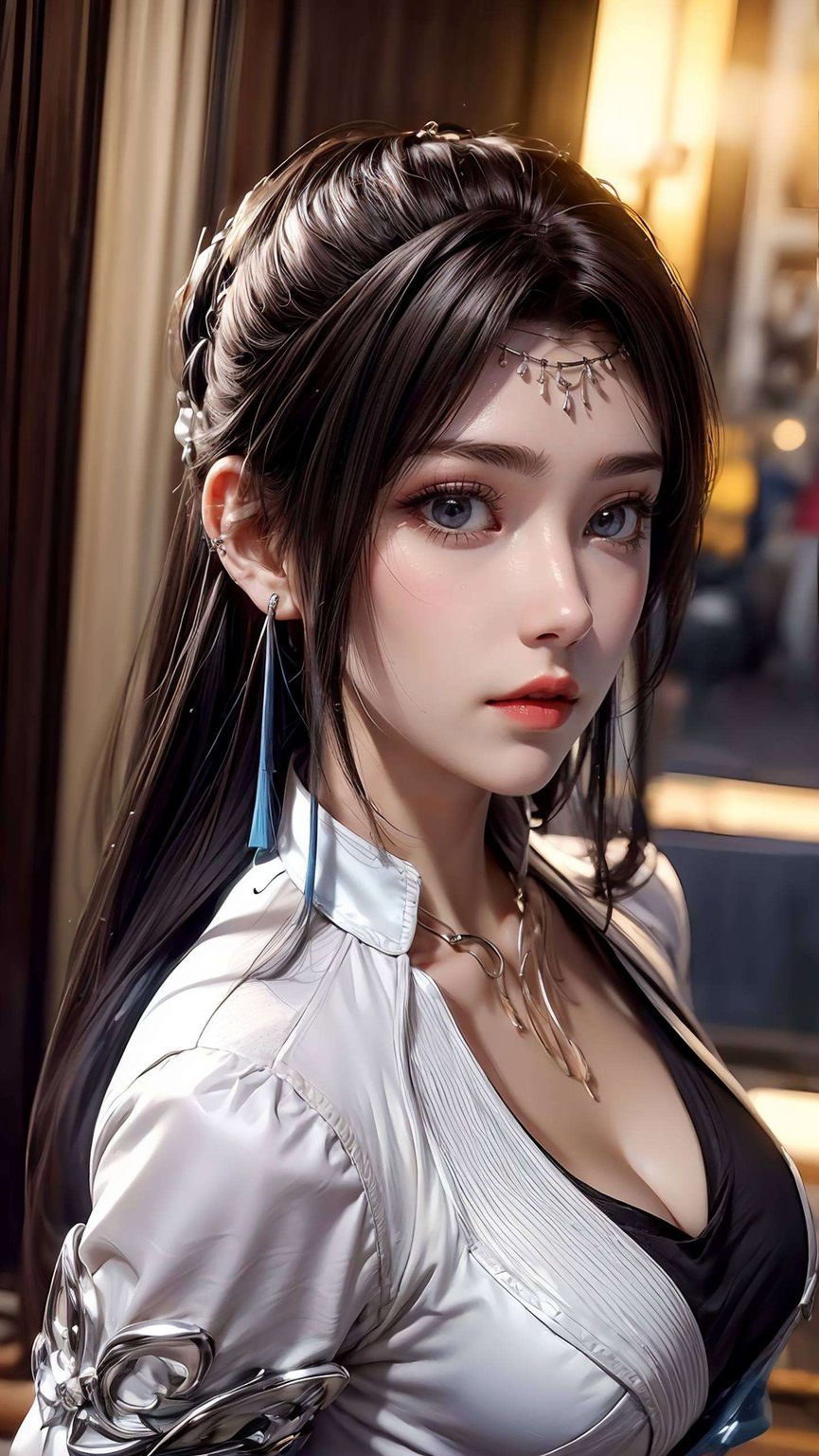 犹如国漫女神般的存在不仅是动漫中的风景