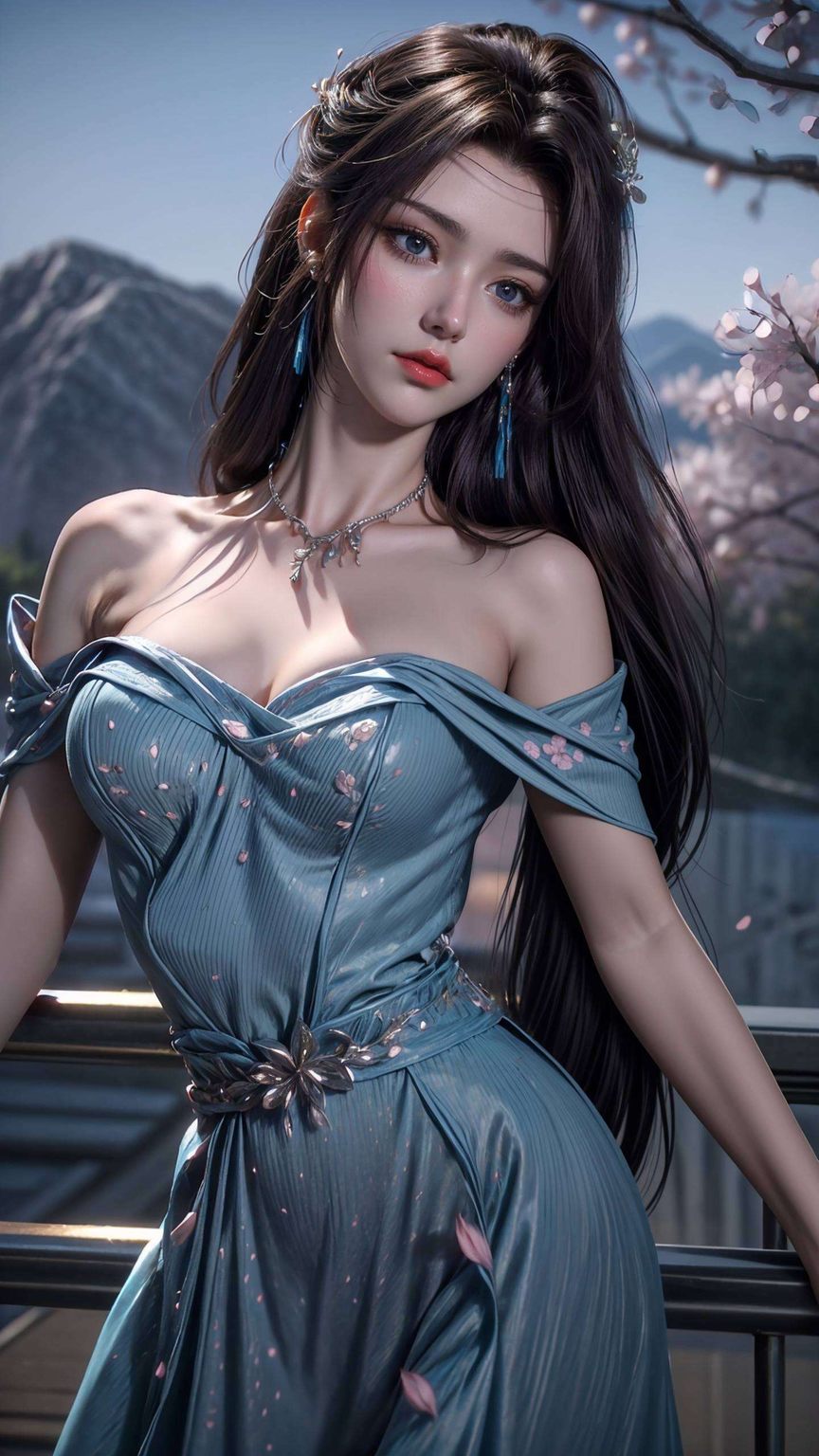 她是《斗破苍穹》中的云岚宗女神漫步在国漫的绚丽画卷中