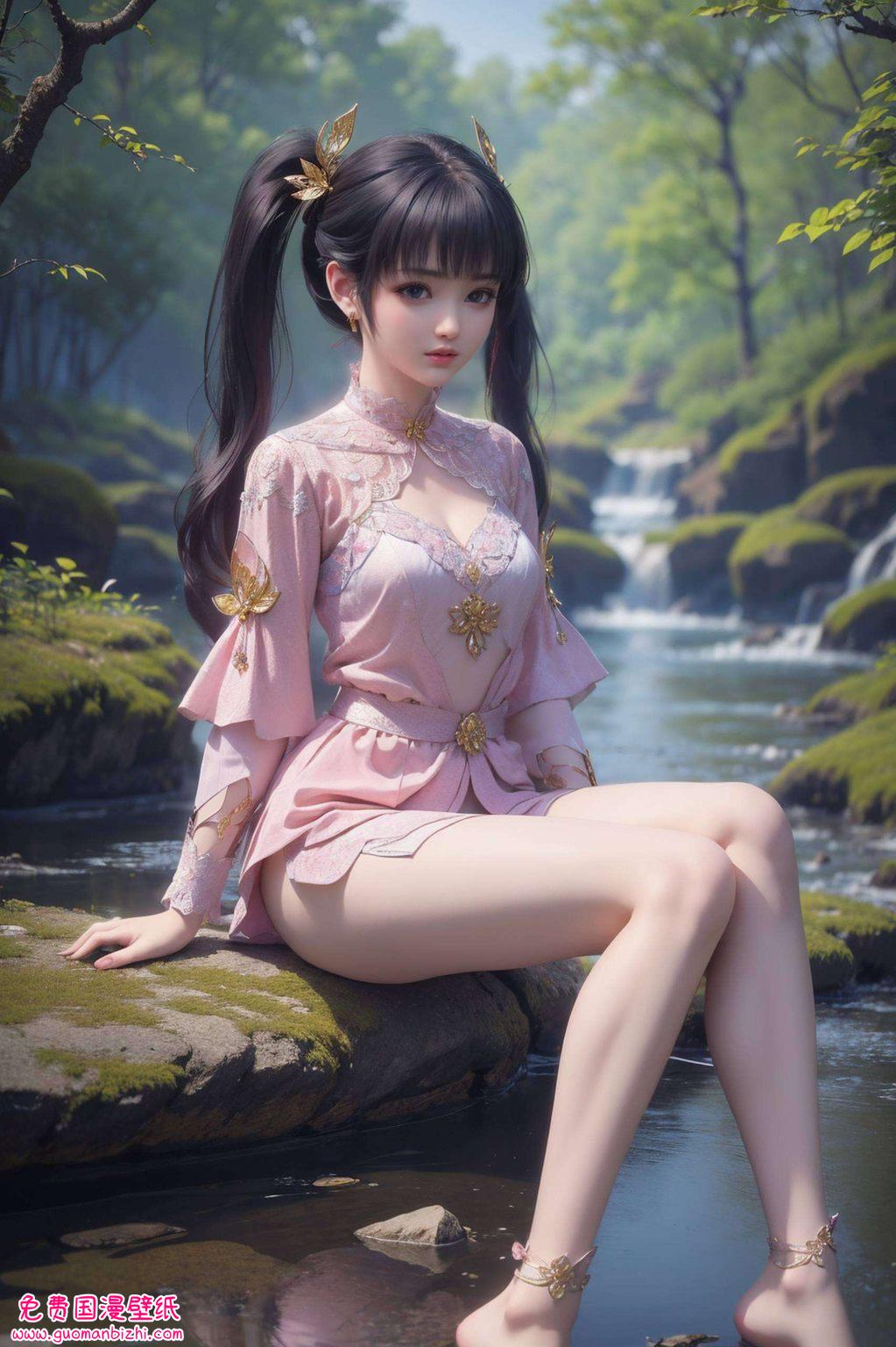 让国漫之美点亮你的每一天成为了无数粉丝心中的女神