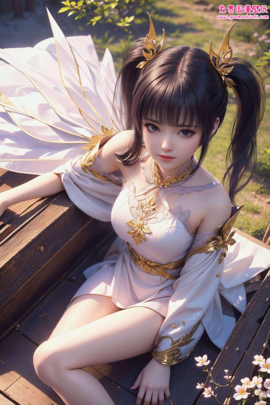 每一张都仿佛从国漫的世界中跳跃出来美得如同壁画中的精灵