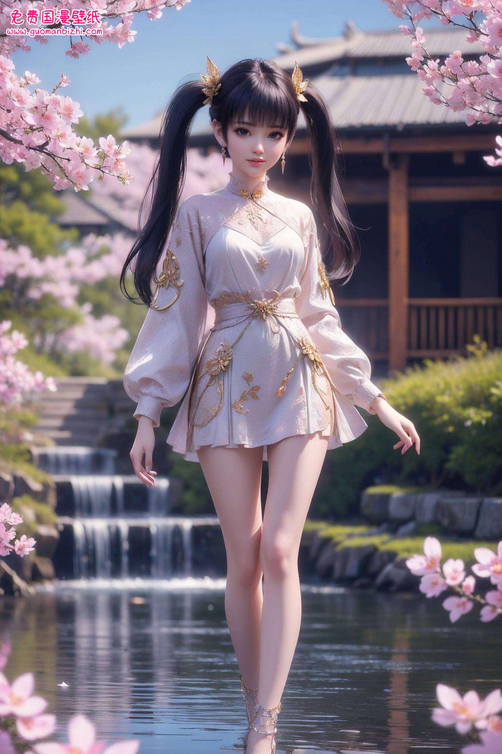 那位斗破苍穹中的神秘女神其婉约之美