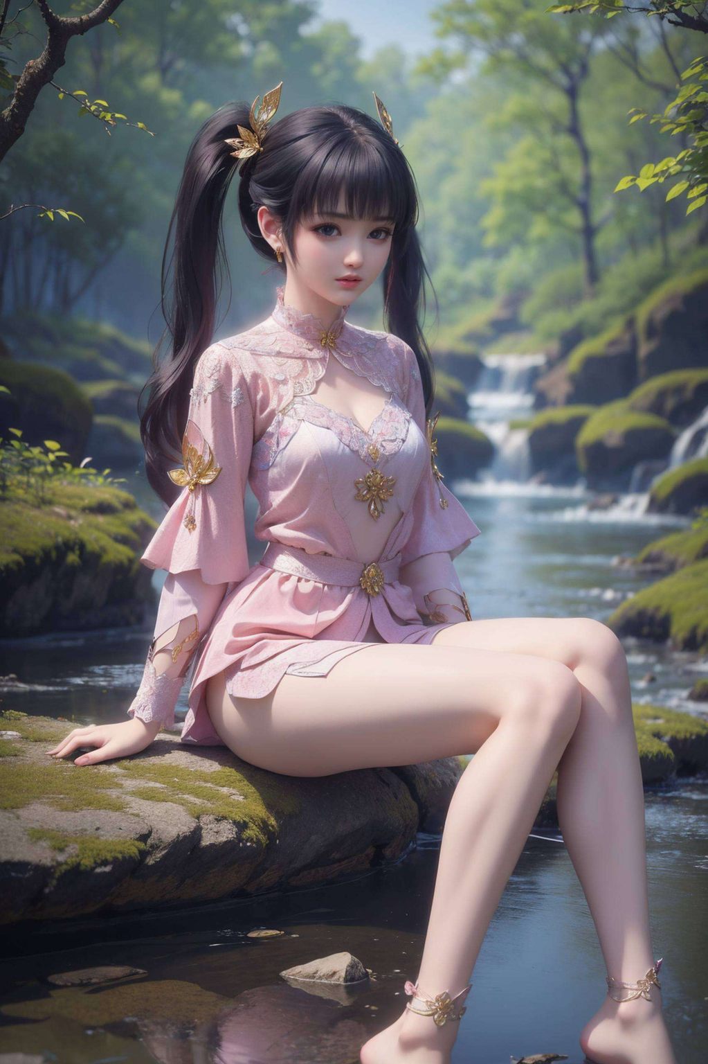不仅捕捉到了国漫女神的灵动之美更将那份玄幻世界的宏大与细腻