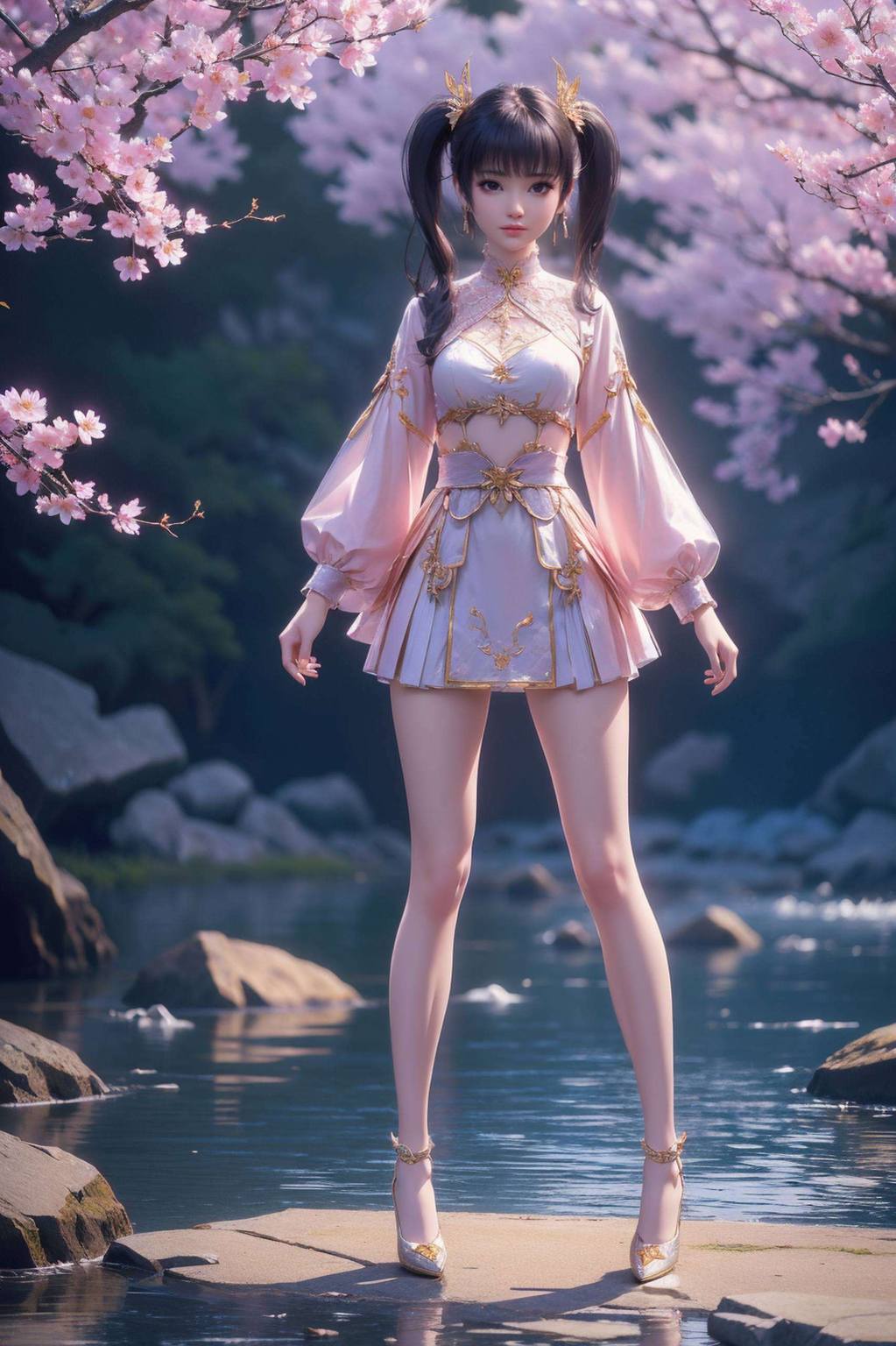 每天都能和动漫美女们相伴哦！小调皮们太虚古龙壁纸也来助阵