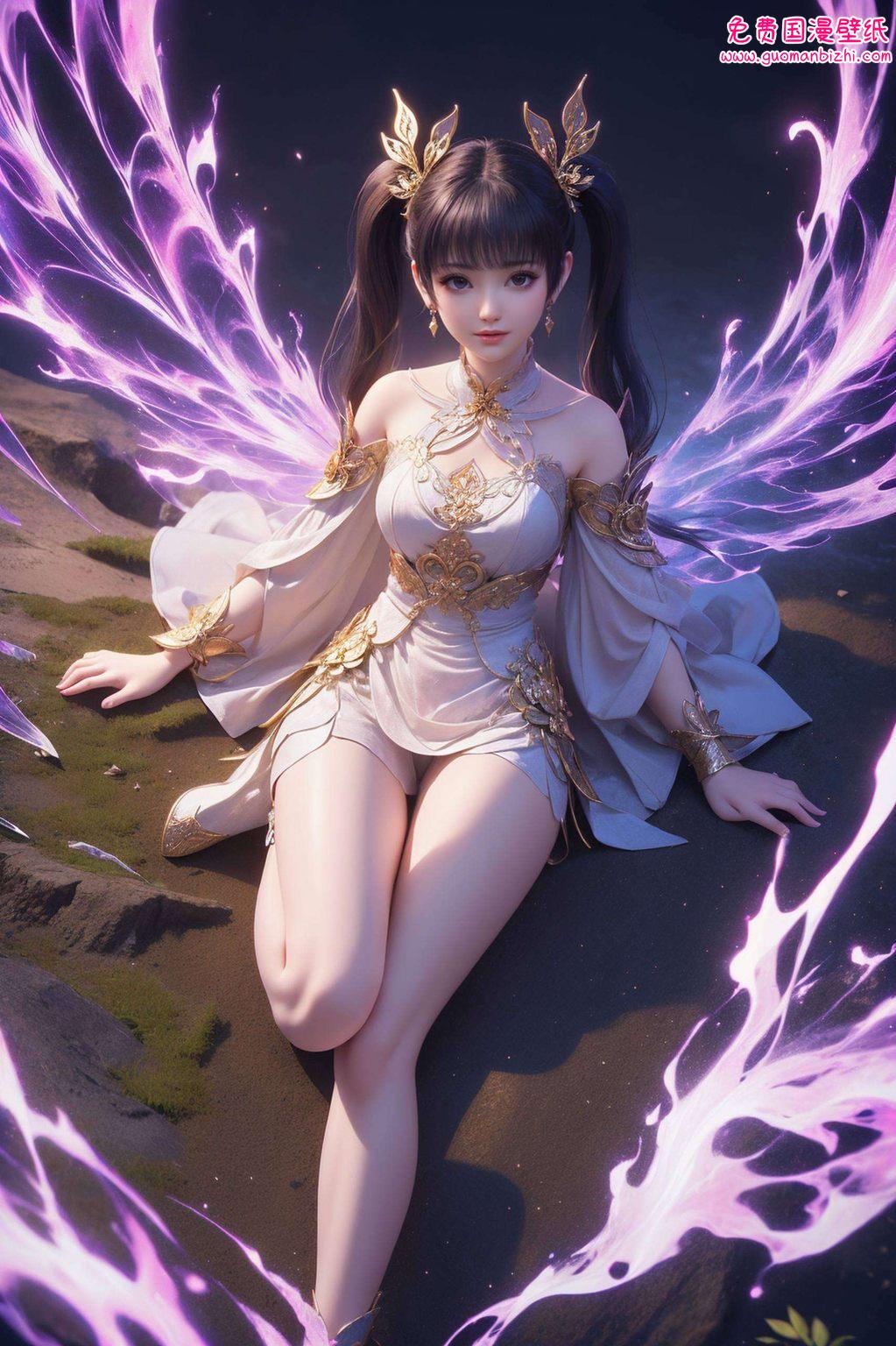 那位斗破苍穹中的神秘女神无论是紫妍壁纸的梦幻色彩