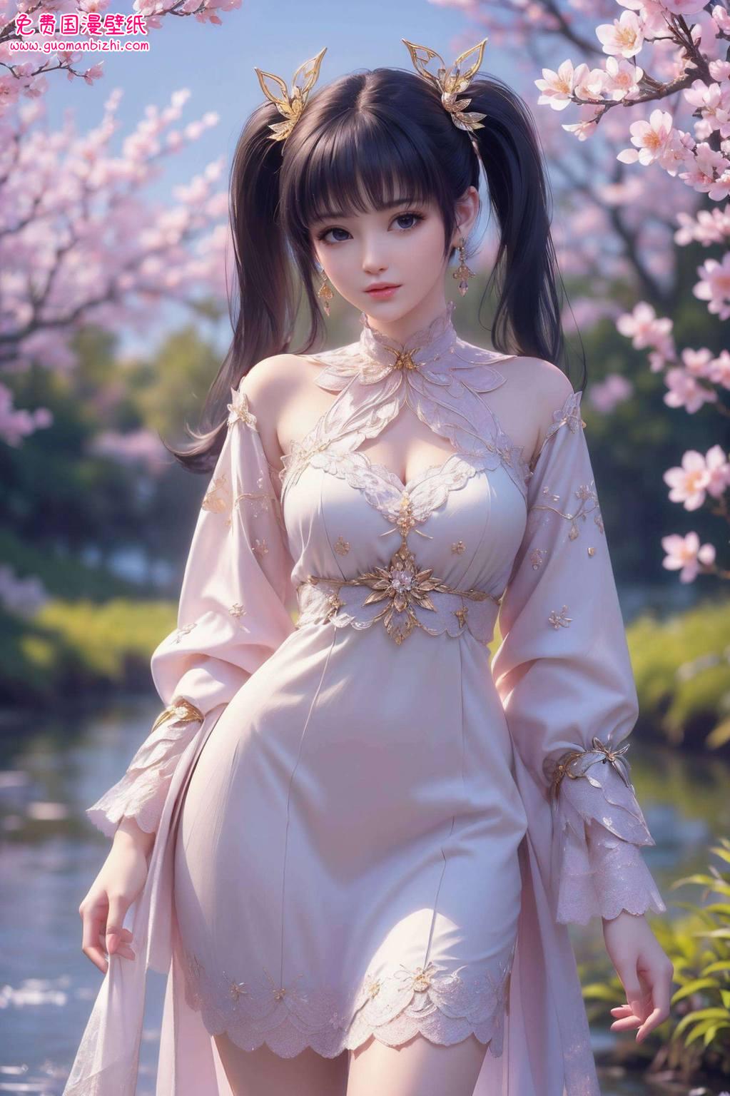 国漫女神的经典代表犹如穿越玄幻世界的窗口