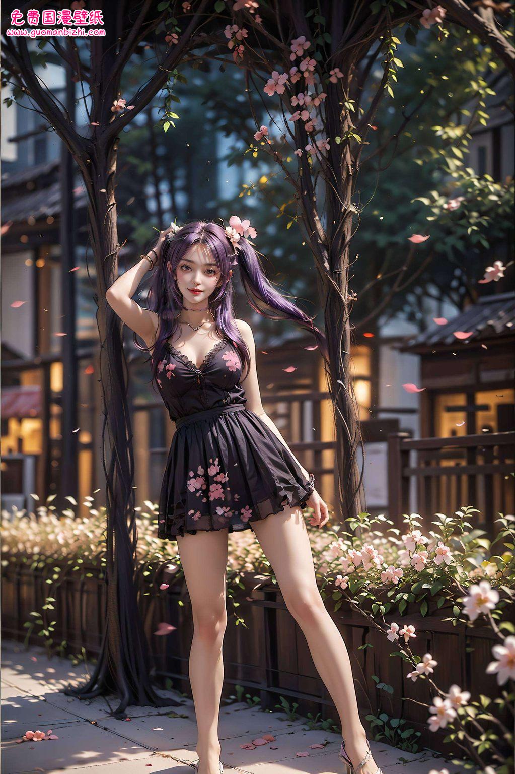 快来感受国漫美女的魅力吧！简直是从《斗破苍穹》里跳出来的小调皮呢！高清竖屏