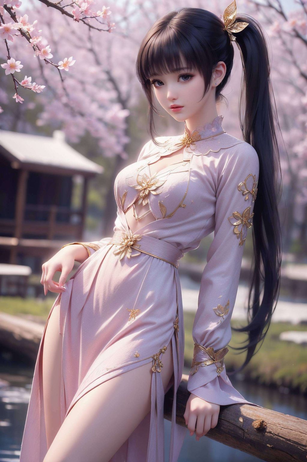 她是国漫中的女神如同太虚古龙般神秘莫测