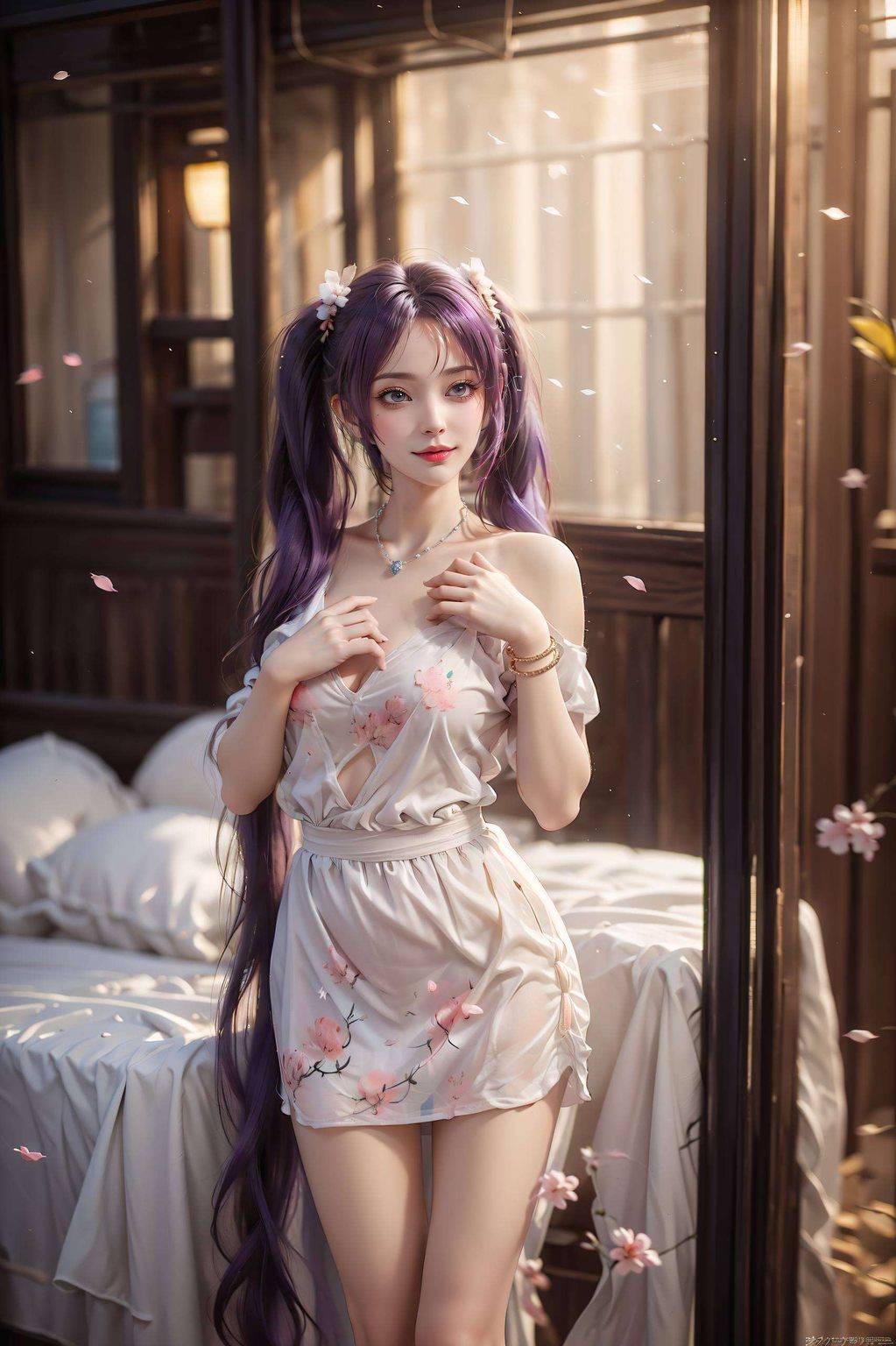 以她的魅力征服了无数动漫迷如同斗破苍穹中的神秘女神