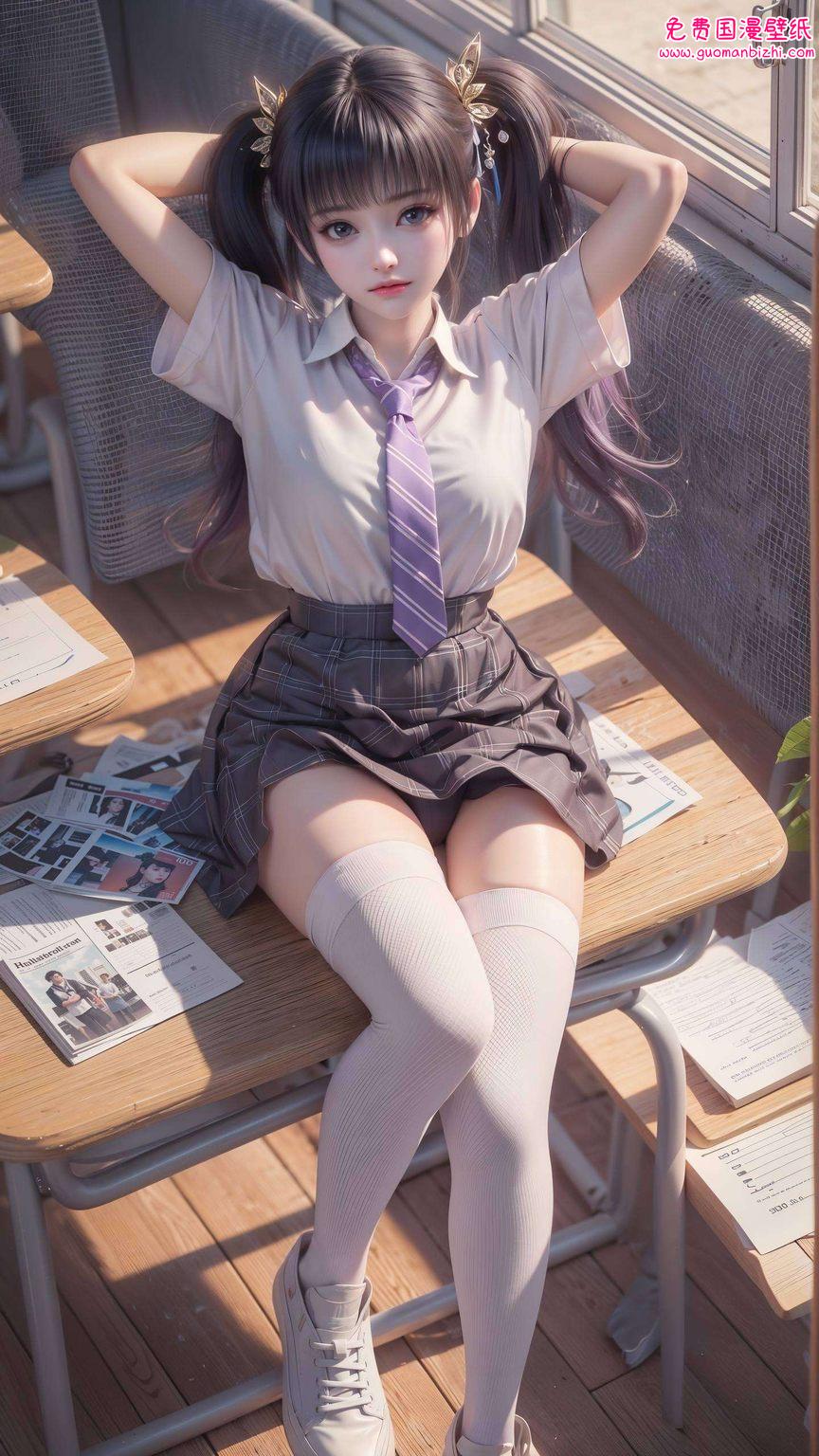 眼神电力十足这位小仙女可是国漫界的颜值担当