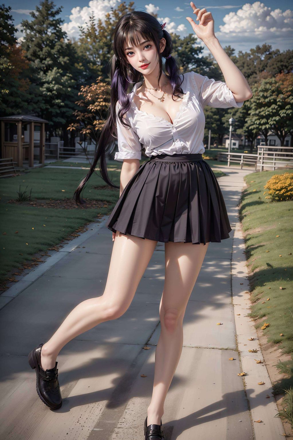 那斗破苍穹中的神秘美女4K分辨率下的细腻画质