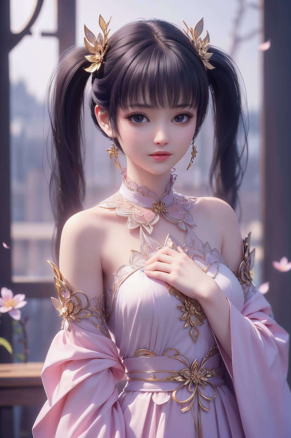 漫步在国漫的绚丽世界更是国漫女神的代表