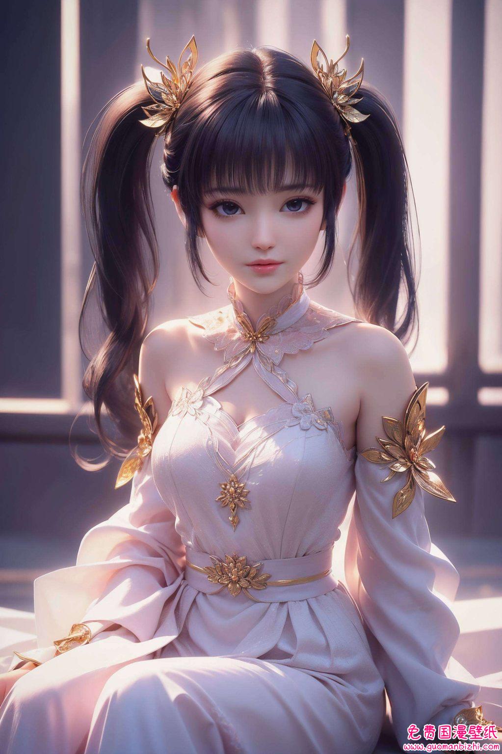 那抹深邃的紫色她是国漫中的女神