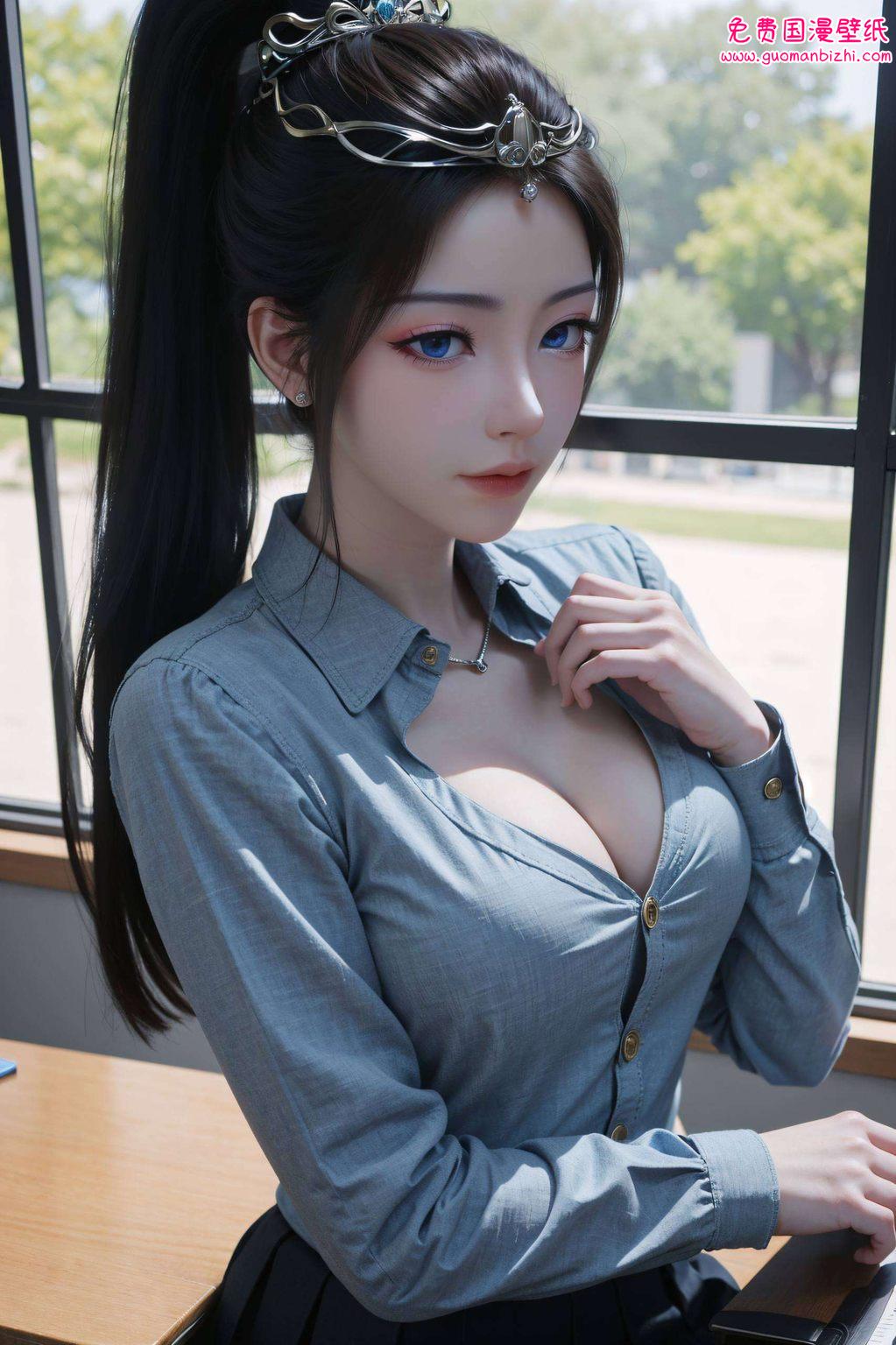 瑶瑶都映照出那些国漫美女的独特韵味