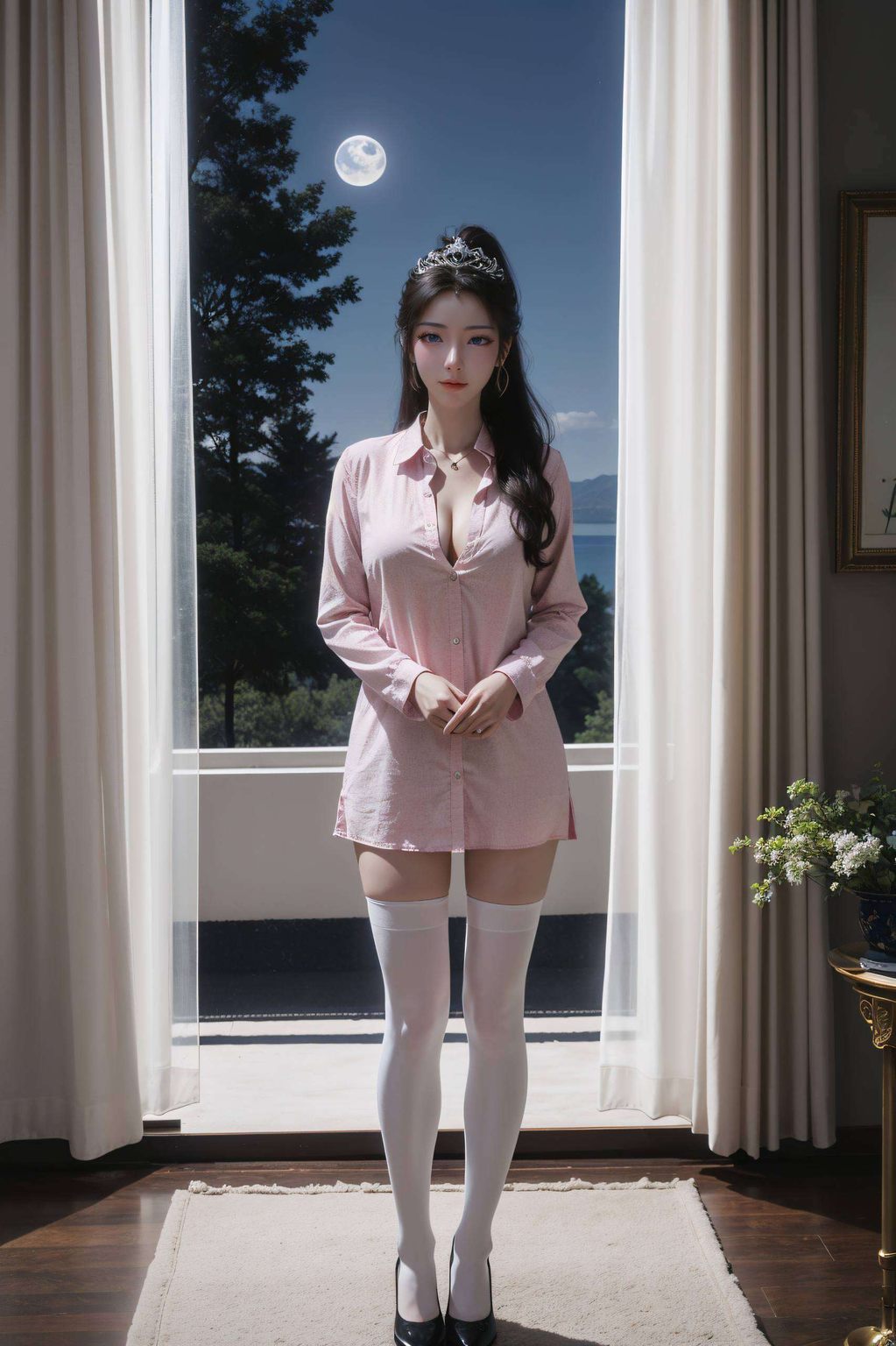 美得令人心动她的形象