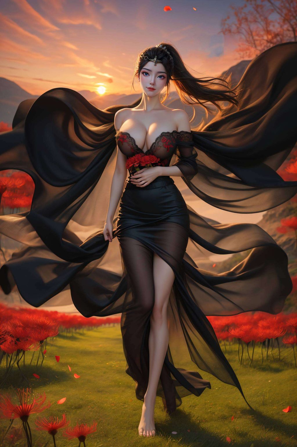 如同她本人一般充满了玄幻的魅力