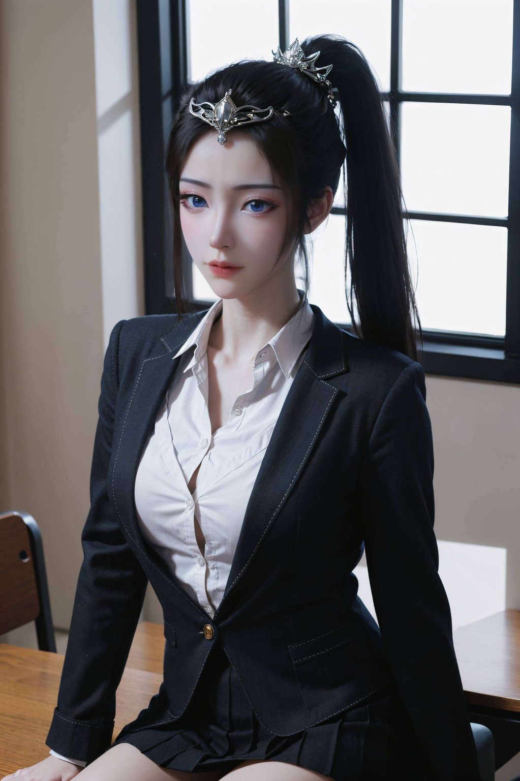 宛如一抹不染尘埃的清新她的身影在凡人修仙传的世界里