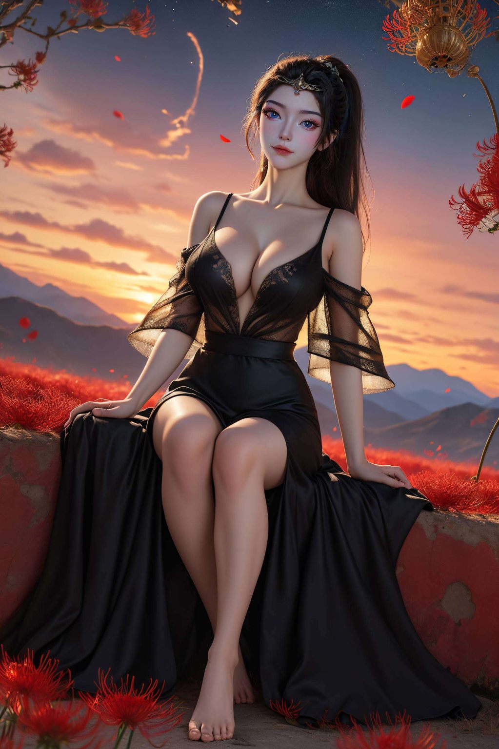 美得让人心醉让人在繁华都市中也能一睹国漫美女的芳华