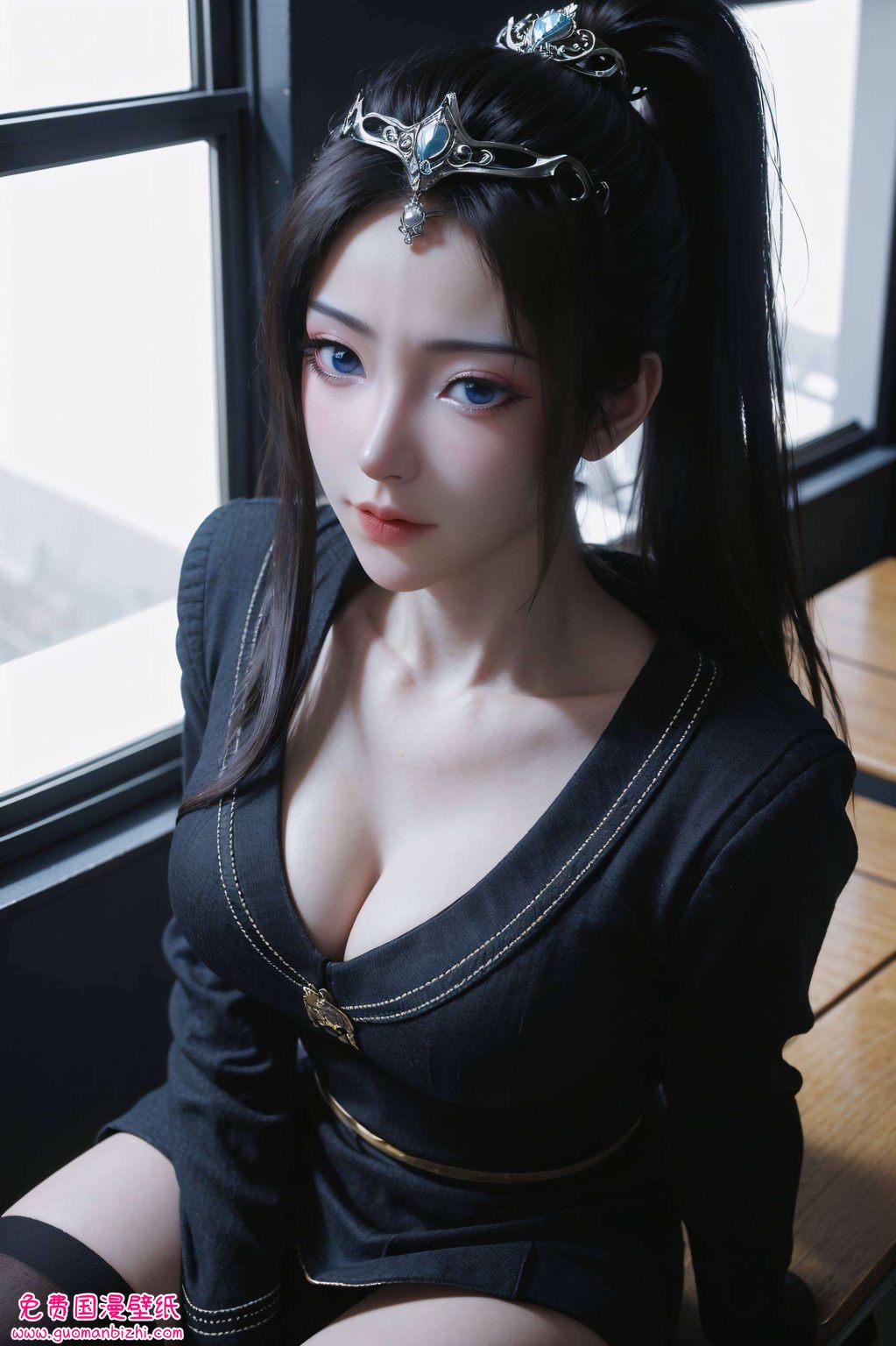 其态若仙骨飘香她以温柔婉约之姿