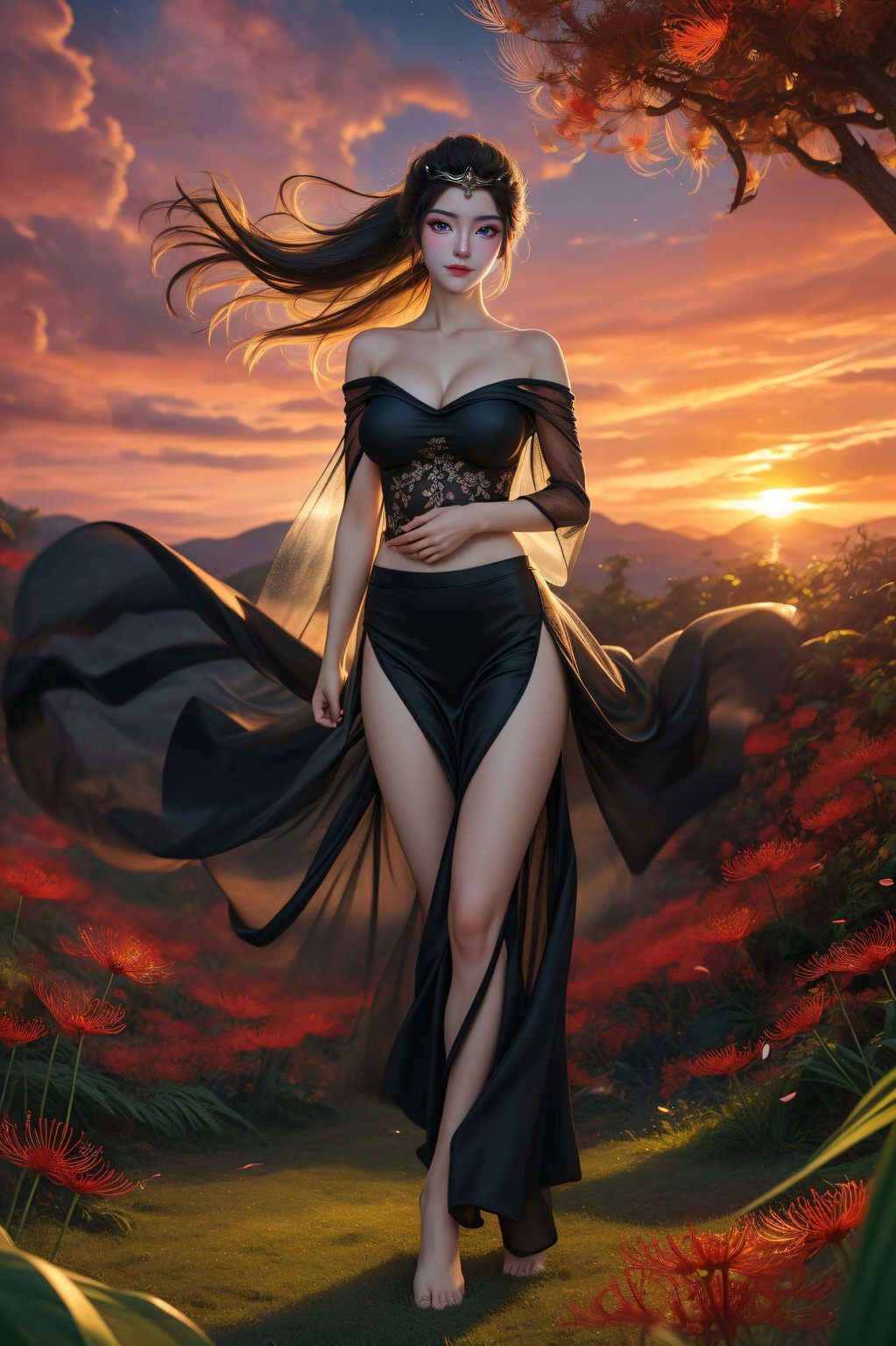 这位国漫女神不仅美得让人心动小调皮的她会偷偷出现在你的手机屏幕上