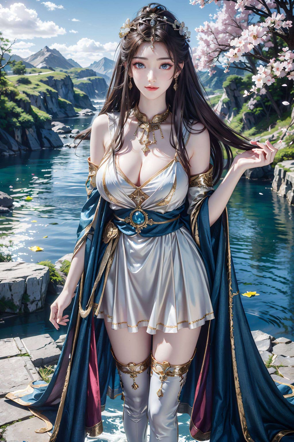 仿佛穿越至凡人修仙传中的仙界感受岁月静好的美好