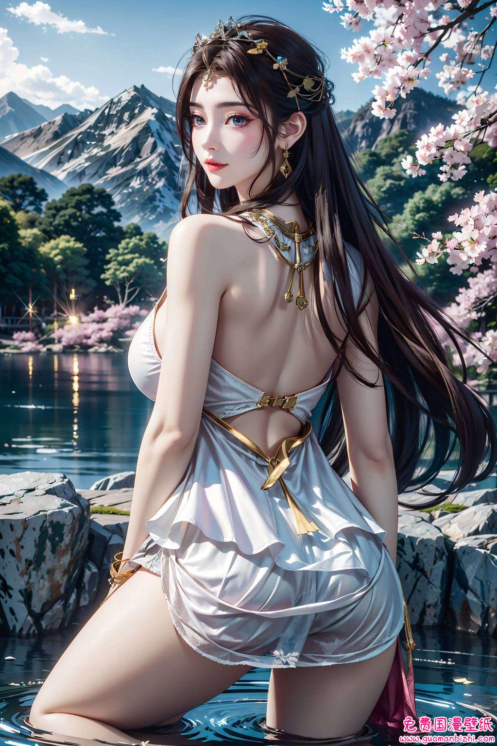 动漫女神的灵动宛若仙子下凡