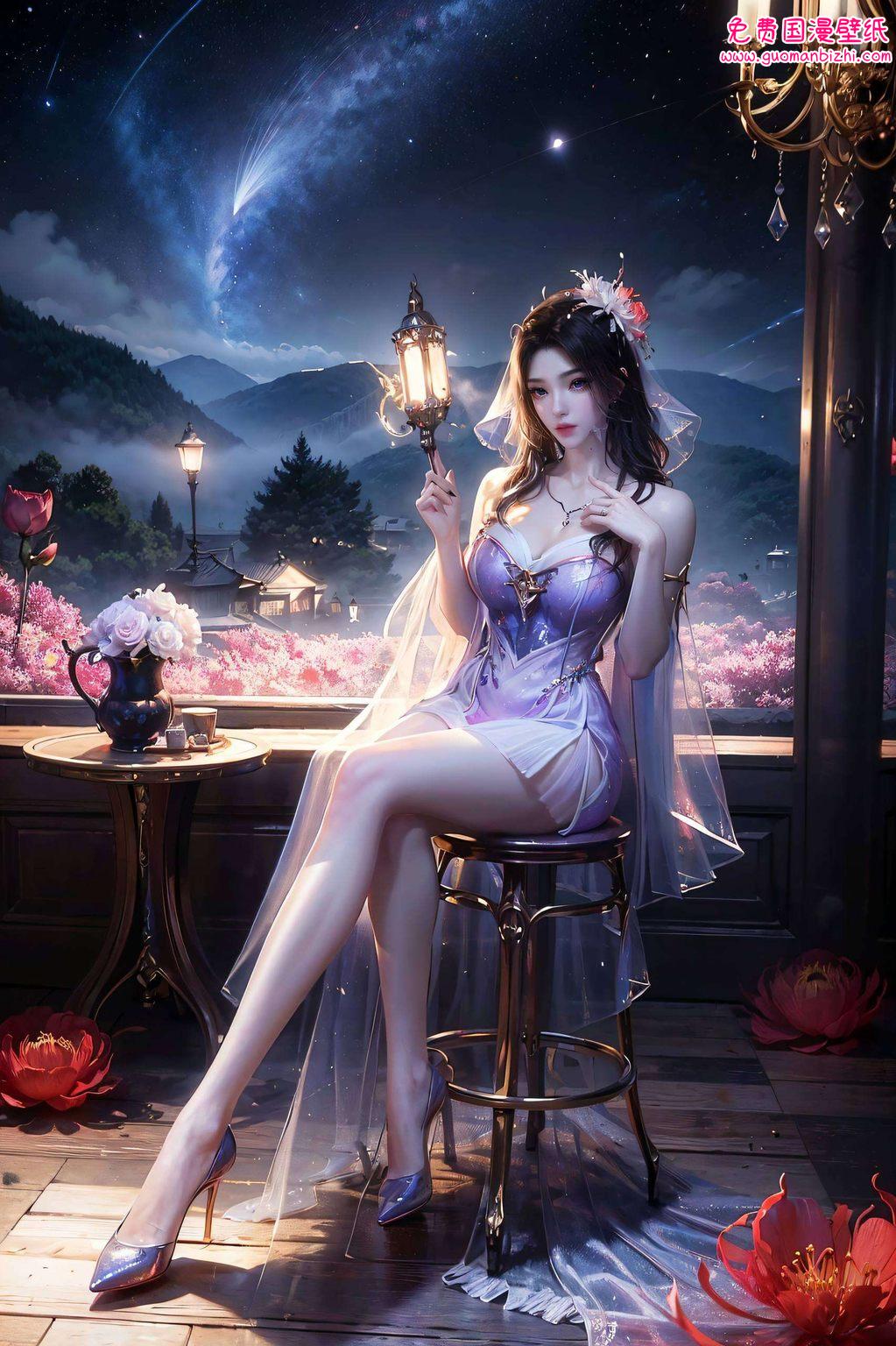 这位凡人修仙传中的国漫女神紫灵壁纸如诗如画