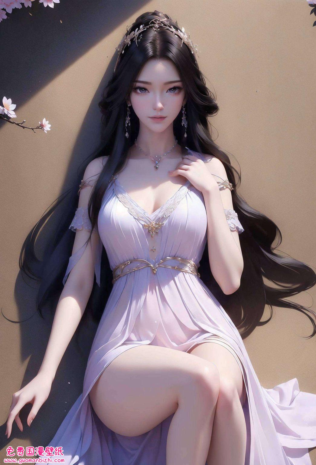 玄幻世界里的她谁敢说不是美得让人流泪？她是国漫的瑰宝