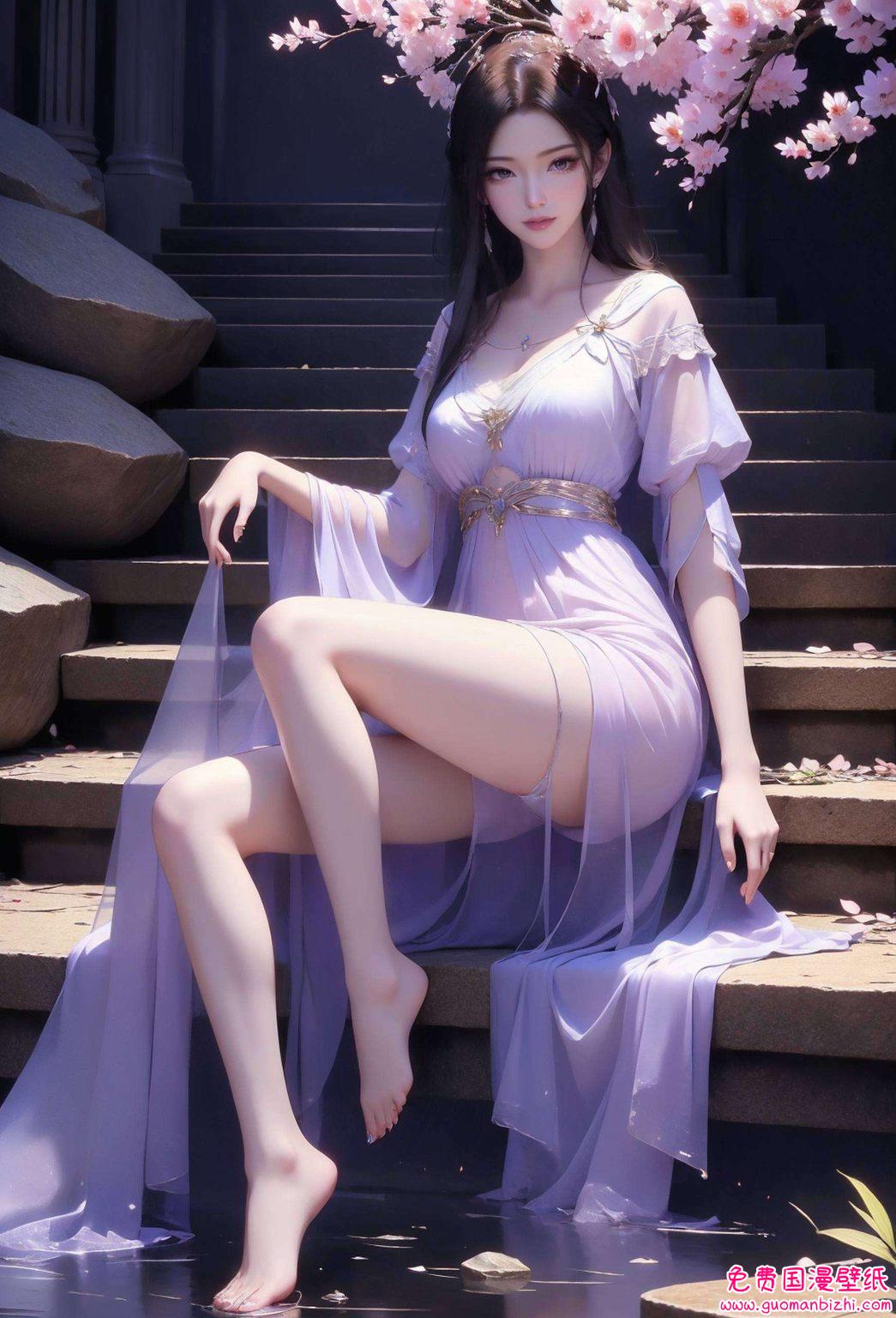 更是将国漫美女的韵味展现得淋漓尽致她的身影仿佛从凡人修仙传的国漫世界中跃然而出