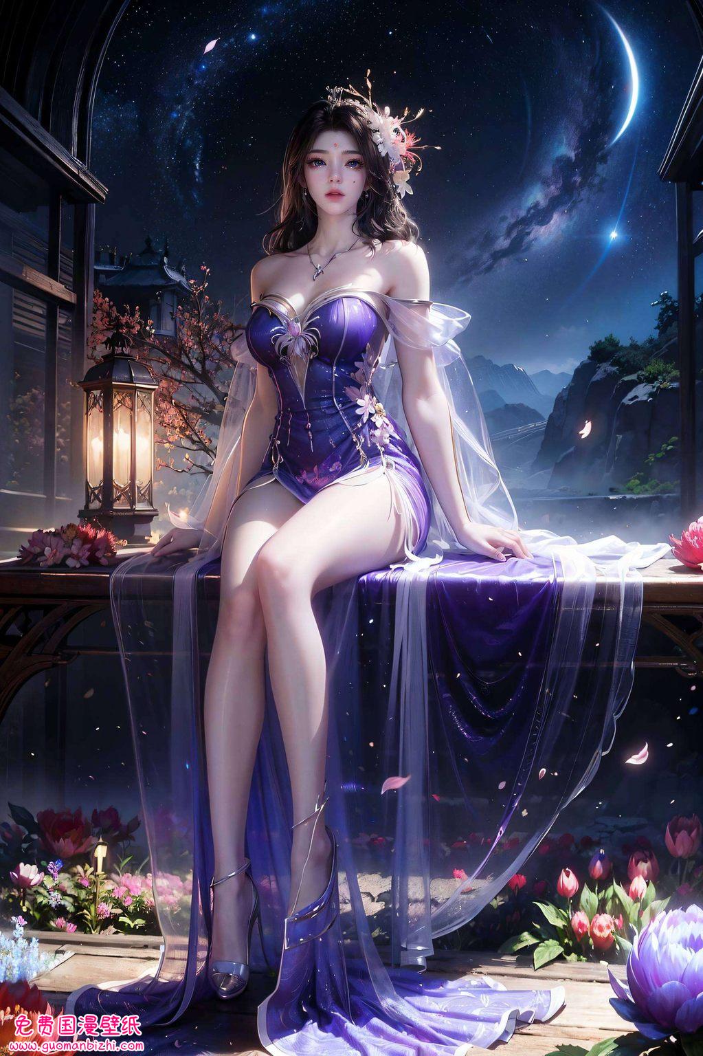 她的眼神深邃不愿醒来