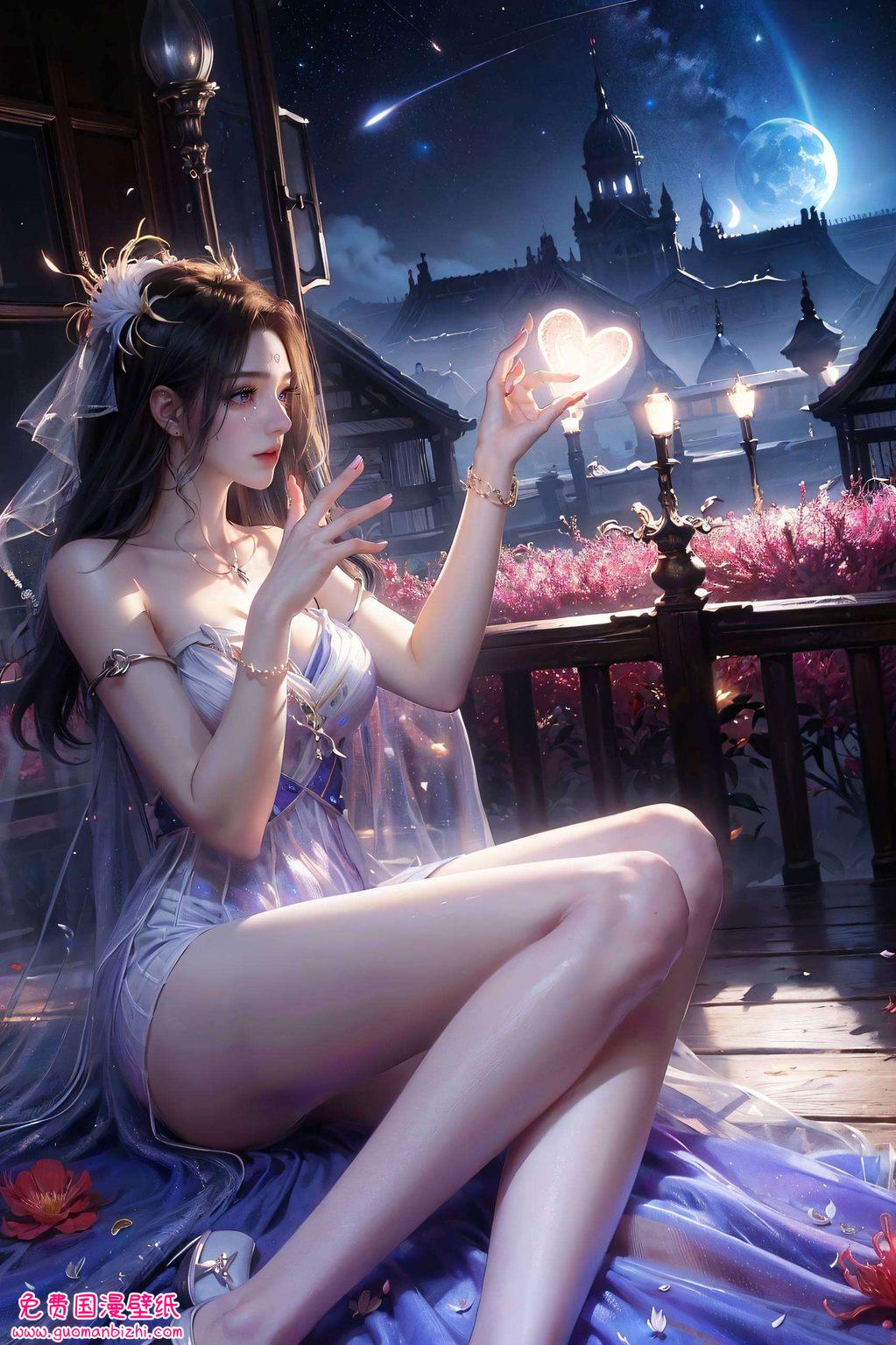 今日我来为大家揭晓一款炫彩壁纸的神秘面纱!此壁纸融合了国漫之光《凡人修仙传》中的紫灵女神无论是紫灵的神秘