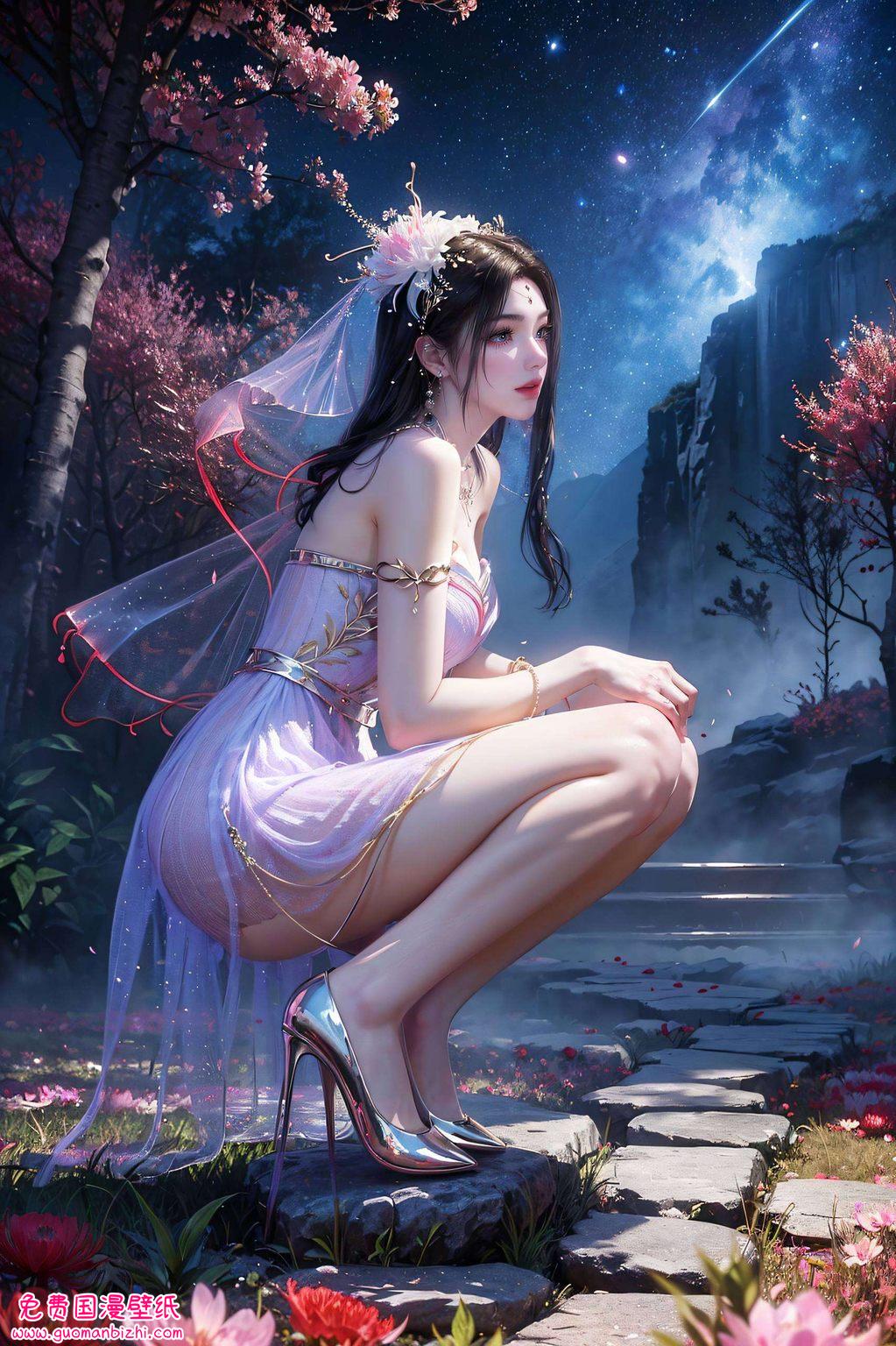 各位小可爱们每天都能和国漫女神相伴哦!🌟✨