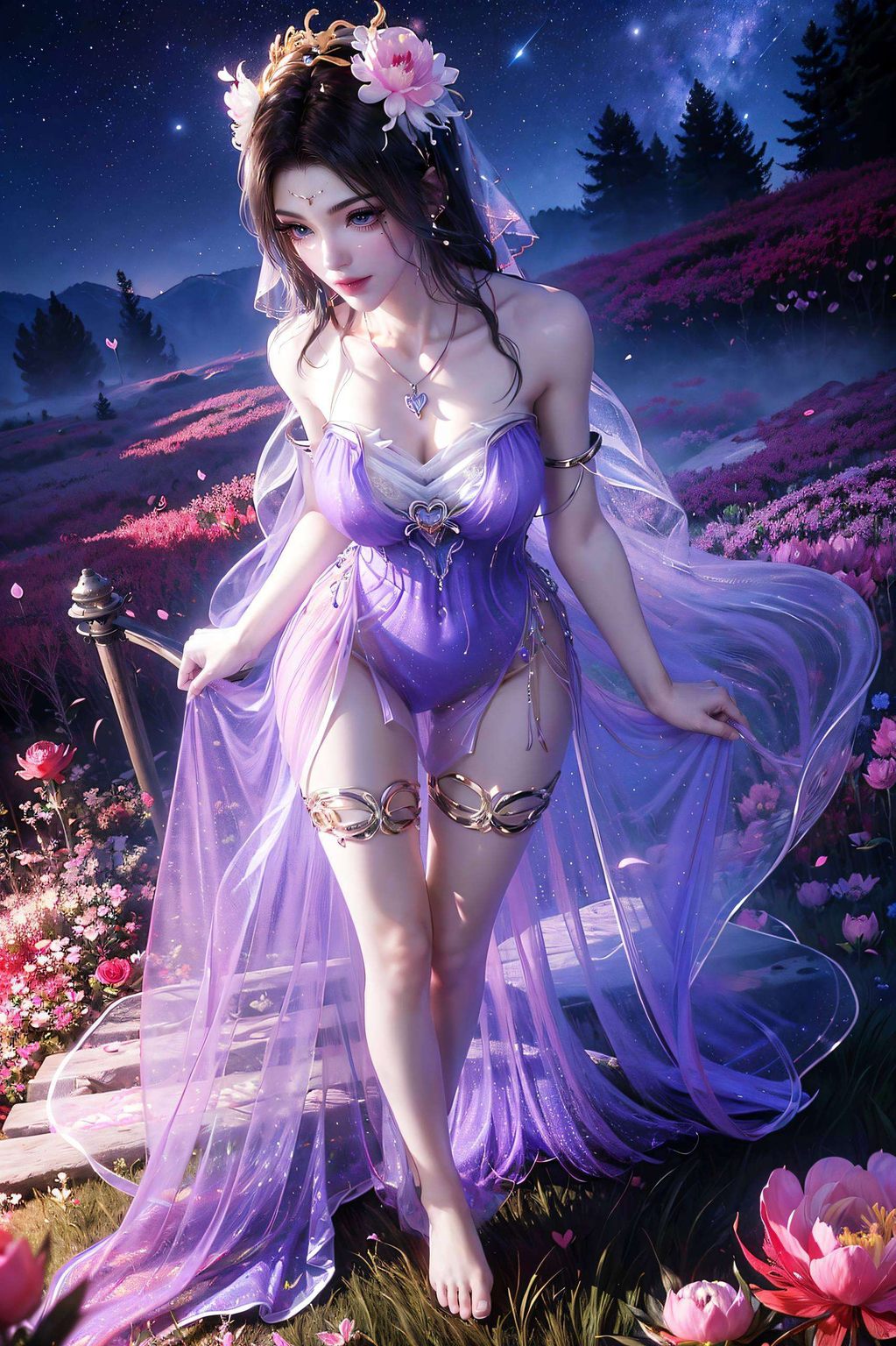 让人感叹人生的无常与美好诉说着动漫美女的玄幻传奇