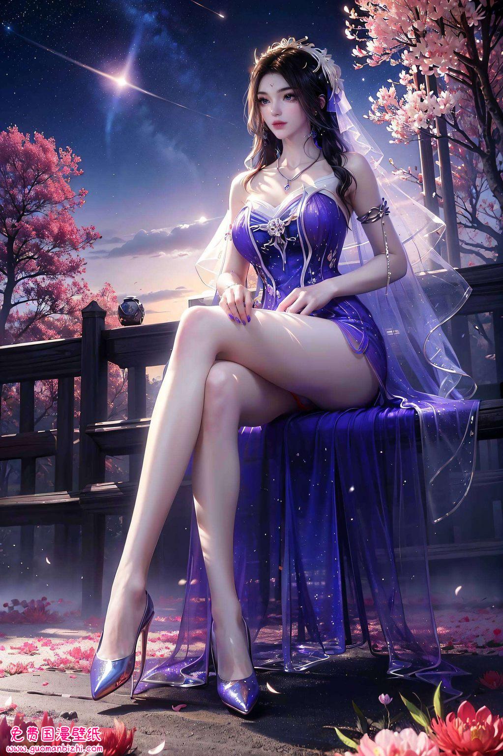 宛若《凡人修仙传》中走出的仙子心旷神怡