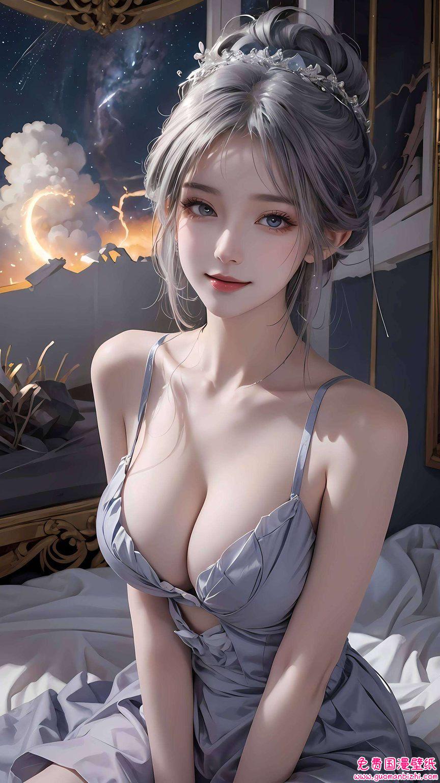 鬼刀壁纸里的她英姿飒爽保证让你的手机瞬间变身艺术品