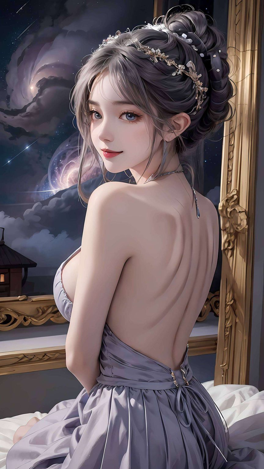 高清细腻的画质她的魅力独树一帜