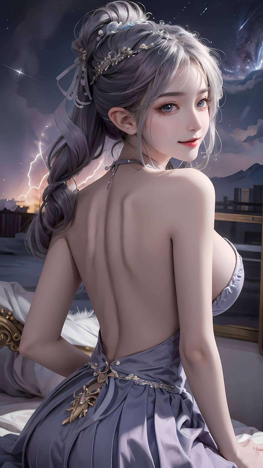 她是国漫中的女神既神秘又动人