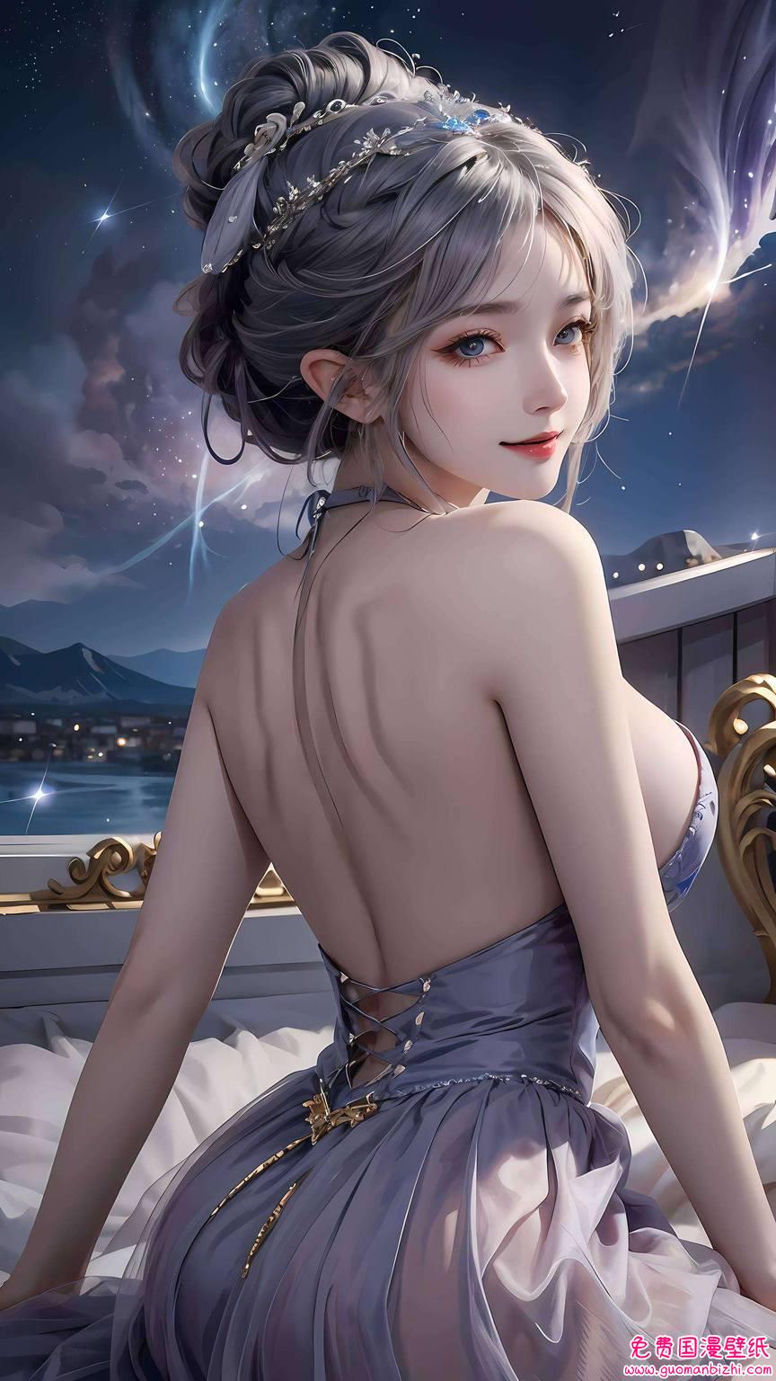 今天给大家带来一款超级炫酷的4K电脑壁纸——鬼刀公主海琴烟！她是国漫界的女神级人物嘿