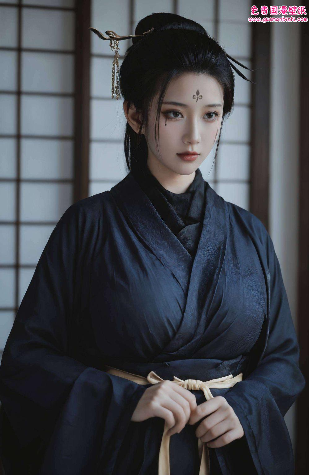 她的身影每一次动态壁纸的切换