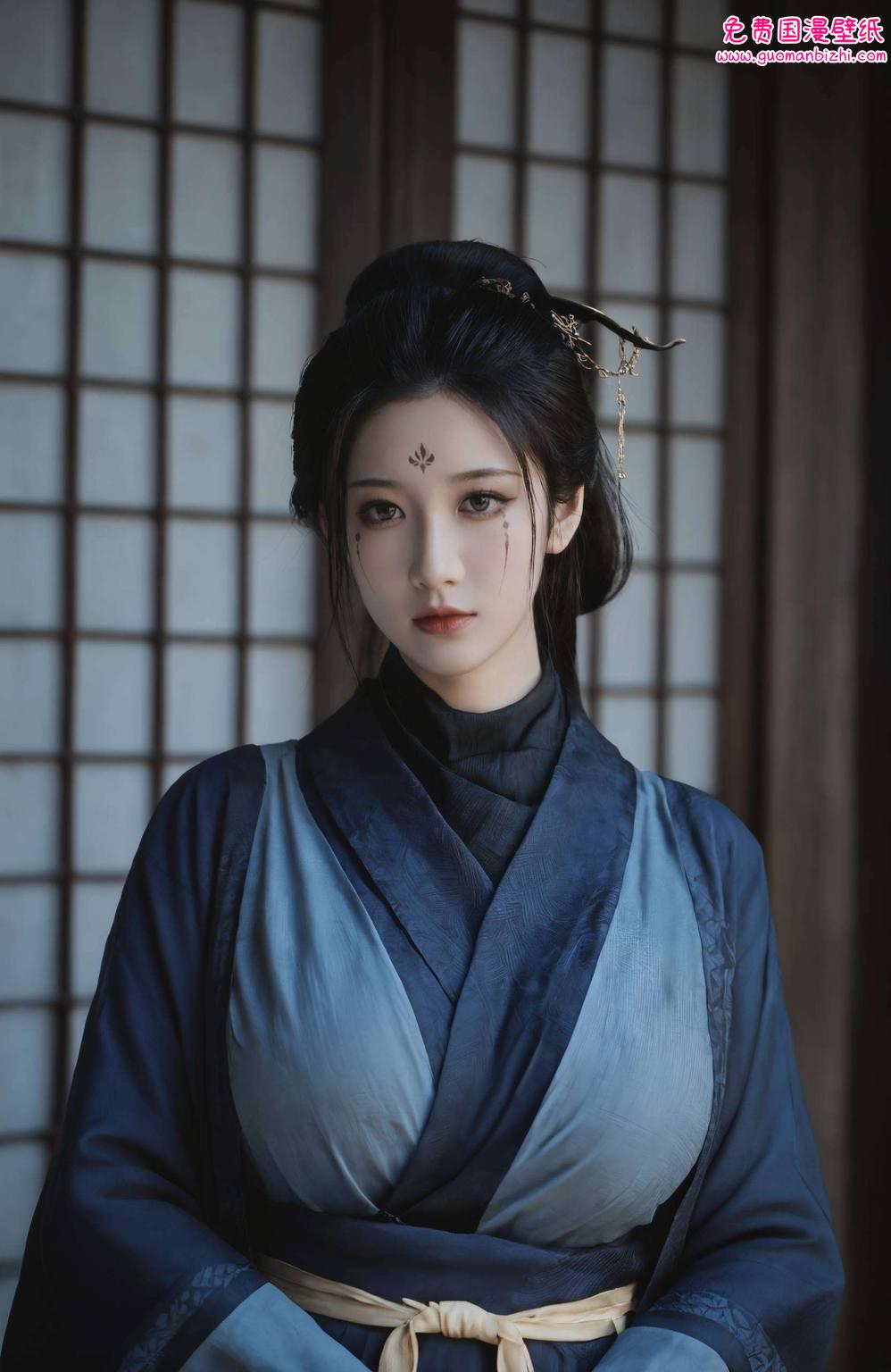 就是以她为原型创作的让你的手机壁纸瞬间焕发国漫光彩!🎉🎉 小可爱们