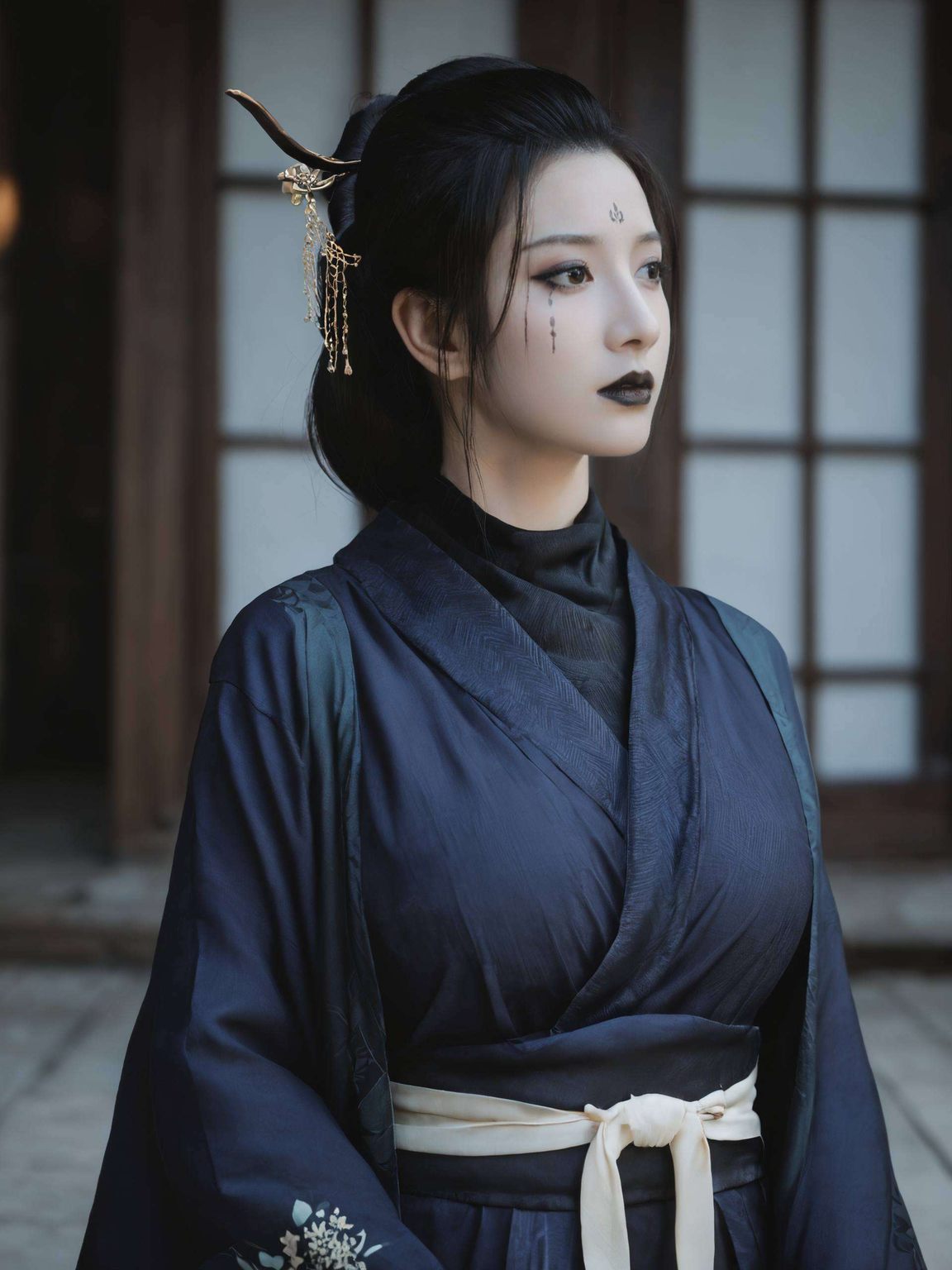 游戏壁纸中的每一次静止动漫美女与玄幻元素交织