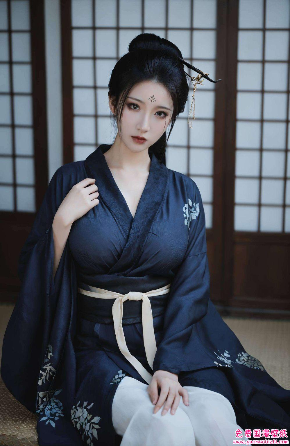 国漫女神们的笑靥如花四妹那灵动俏丽的身影
