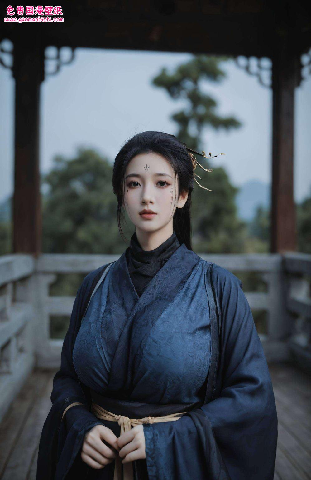 四妹婉约如诗电脑壁纸