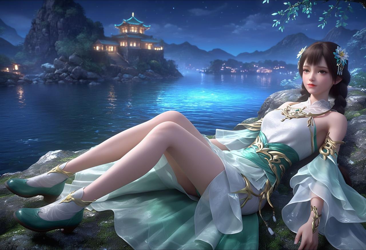 完美世界麒麟女第591期壁纸预览图