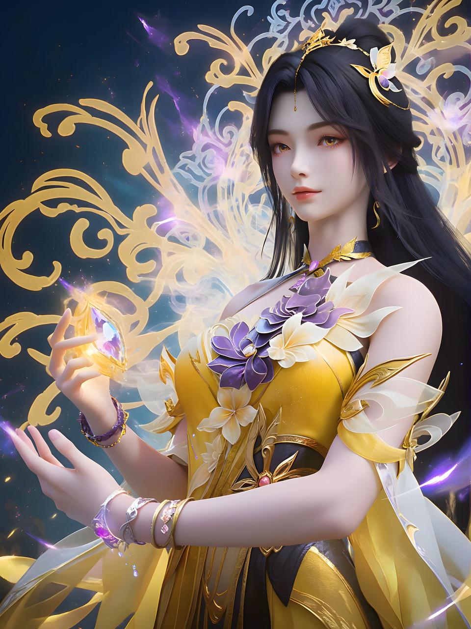 完美世界火灵儿第494期壁纸预览图