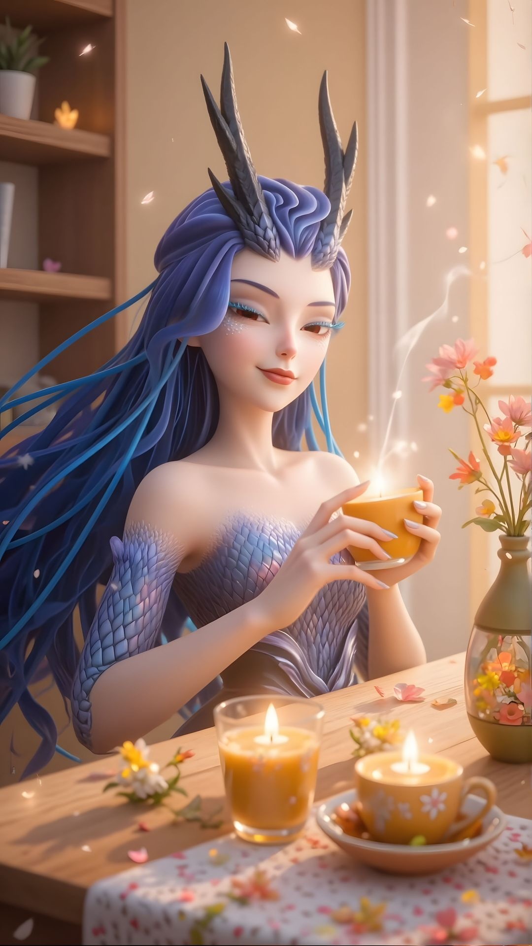 哪吒闹海敖闰壁纸示意图片1