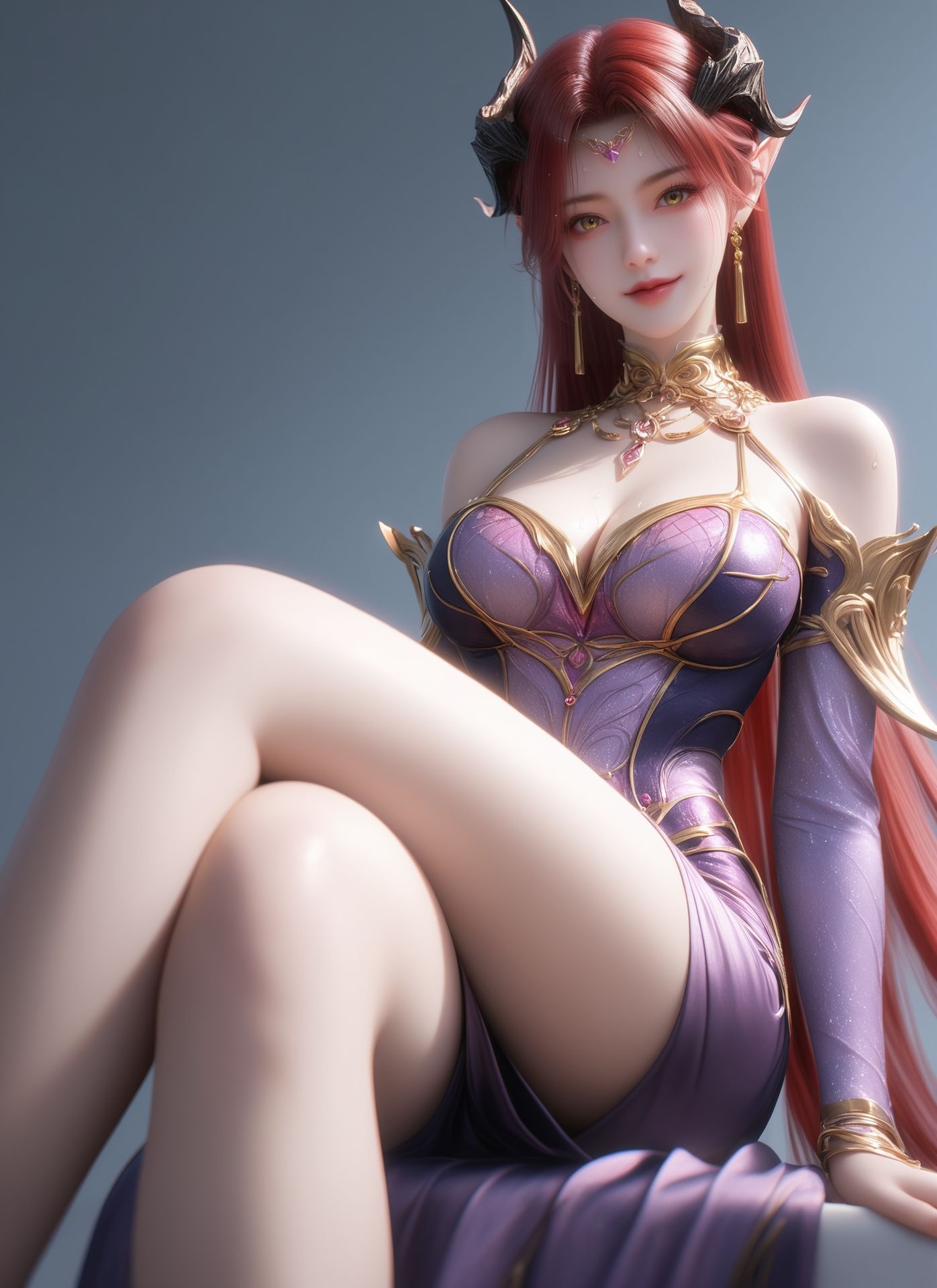 斗破苍穹凤清儿锁屏壁纸部分预览1