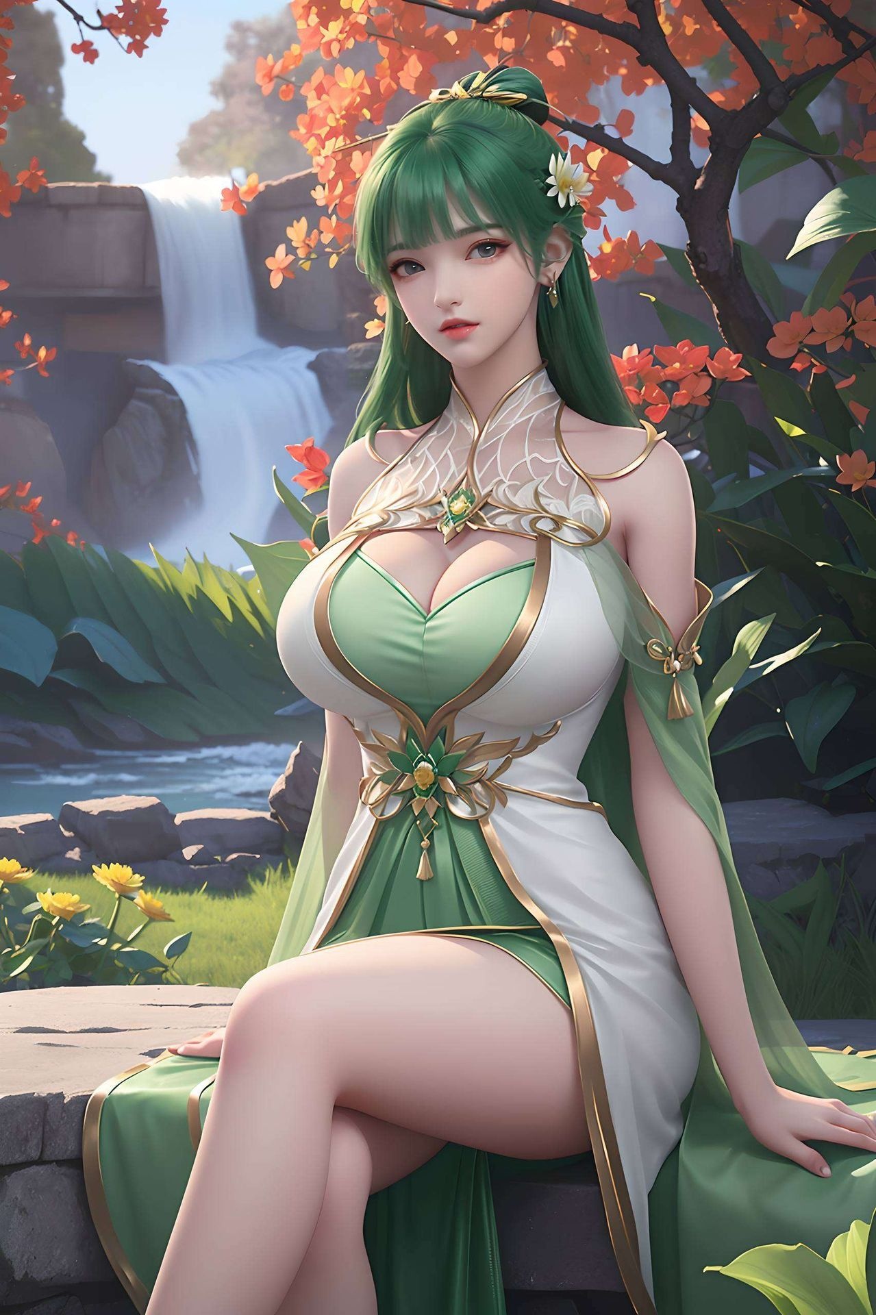 完美世界芙蕖高清壁纸示意图片1