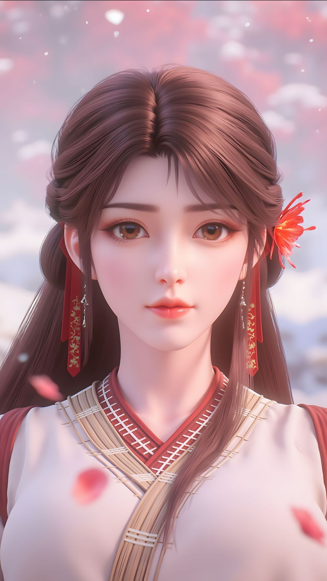 完美世界火灵儿hd壁纸展示图片1